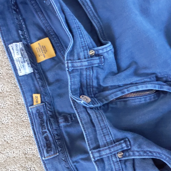 Tailor Vintage Slim Fit Pants, Connecticut Originals New Canaan size 38x32 blue - Picture 5 of 6